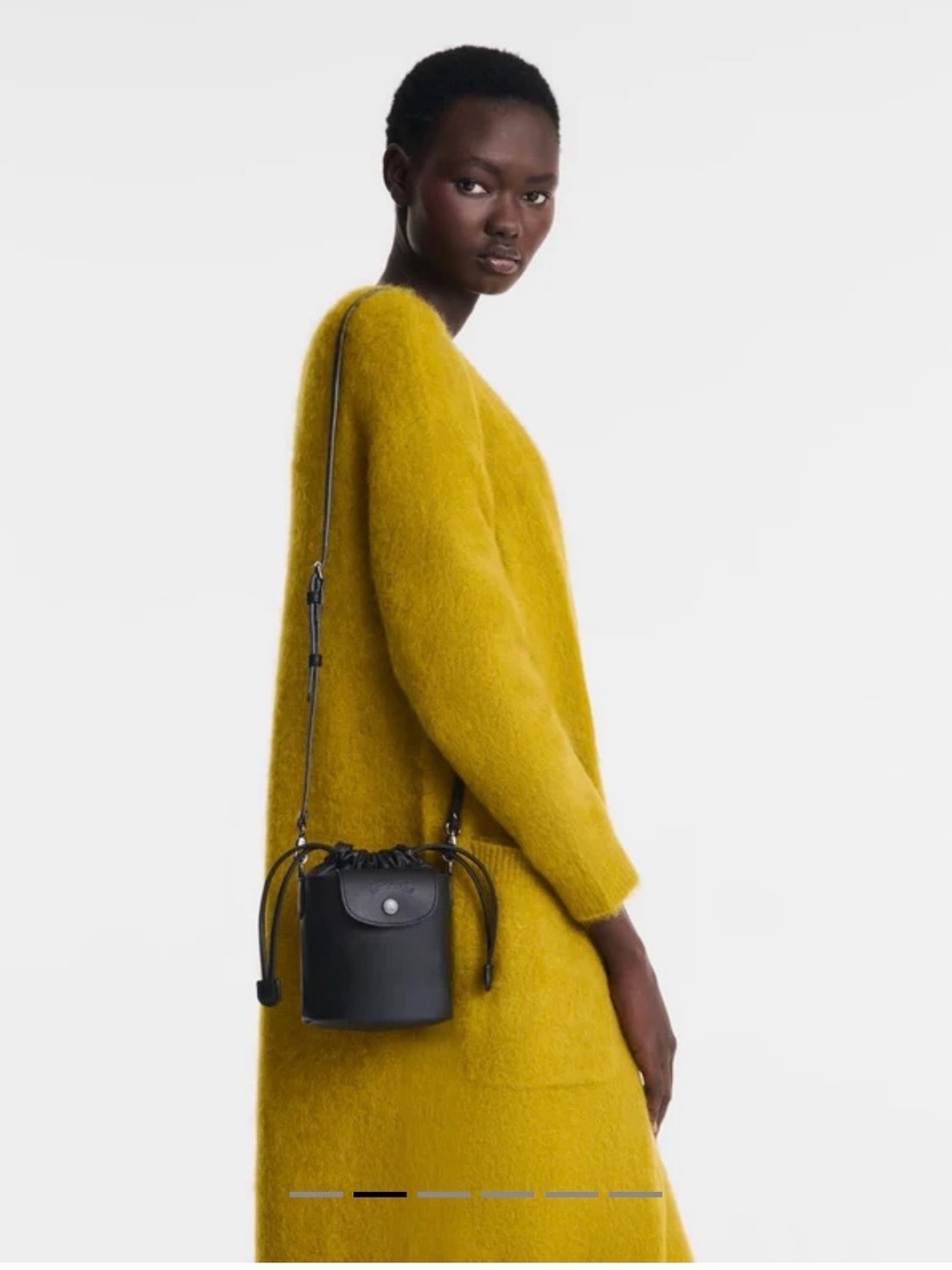 Longchamp Le Plaige Xtra XS Bucket Bag